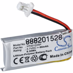 vhbw - the clever way - Batterie de rechange de haute qualité avec une grande autonomie et compatible avec votre casque audi  ...