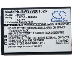 Vhbw - 1x Batterie remplacement pour Steelseries 160240 pour casque audio, écouteurs sans fil (900mAh, 3,7V, Li-ion)