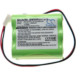 Vhbw - 1x Batterie remplacement pour esp / Marmitek 11AAAH6YMX, GP150AAM6YMX, GP220AAM6YMX pour système d'alarme (2000mAh, 7,2V, NiMH)