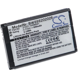 Vhbw - Batterie compatible avec Siemens WL200AP, Rexton télécommande remote control (850mAh, 3,7V, Li-ion)