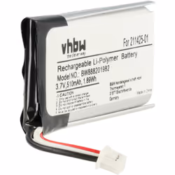 vhbw - the clever way - Batterie de rechange de haute qualité avec une grande autonomie et compatible avec votre casque audi ...