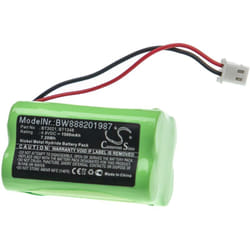 Vhbw - Batterie remplacement pour Commpact BT1348, BT3021 pour système d'alarme (1500mAh, 4,8V, NiMH)