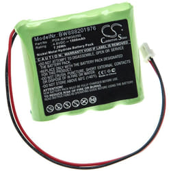 Vhbw - 1x Batterie compatible avec Paradox Magellan MG6250 Control Panel système d'alarme (1500mAh, 4,8V, NiMH)