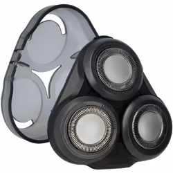 Tête de rasoir complète avec adaptateur arrière et lames circulaires - Pièce de rechange pour votre rasoir électrique (vous t ...
