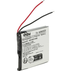 Vhbw - 1x Batterie remplacement pour Plantronics AHB403029 pour casque audio, écouteurs sans fil (360mAh, 3,7V, Li-polymère)
