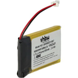 Vhbw - 1x Batterie remplacement pour Sena YP802542P pour casque audio, écouteurs sans fil (650mAh, 3,7V, Li-polymère)