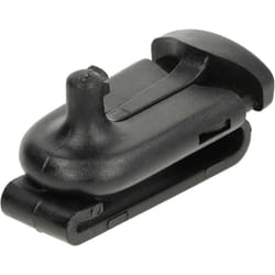 Vhbw - Clip à ceinture compatible avec Motorola Talkabout T5600, T5620, T5550, T5625 appareil radio - plastique, noir