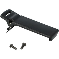 Vhbw - Clip à ceinture compatible avec Baofeng UV-5RE, UV-5R Plus, UV-5RD, UV-5RE+ appareil radio - plastique, noir
