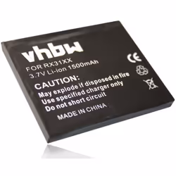 vhbw - the clever way - Batterie rechargeable de haute qualité avec une grande autonomie et compatible avec votre smartphone ...