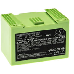 Vhbw - Batterie compatible avec iRobot Roomba e515840, e515440, e515840, e515240, e5154, e5158 robot électroménager noir (2600mAh, 14,4V, Li-ion)