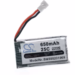 vhbw - the clever way - Batterie de rechange de haute qualité avec une grande autonomie et compatible avec le drone (vous tro ...