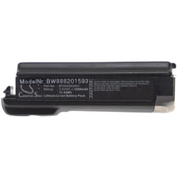 Batterie remplacement pour Zebra BT000262A01, BTRY-NWTRS-33MA-01, BT-000362, BT-000362-00 pour scanner de code-barre pos (3200mAh, 3,6V, Li-ion)