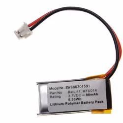 vhbw - the clever way - Batterie de rechange de haute qualité avec une grande autonomie et compatible avec votre système d'al ...