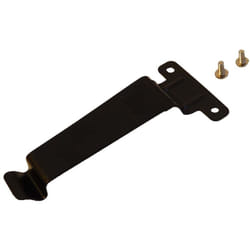 Vhbw - Clip compatible avec Kenwood TK-320, TK-340, TK-340D, TK-348, TK-3180, TK-3170, TK-3173, TK-3200appareil radio - Vis, métal, noir