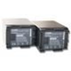 vhbw 2x Batterie compatible avec Canon Legria HF G40 HF M300 HF G25 HF G10 caméra vidéo caméscope (2400mAh 72V Li-ion) avec