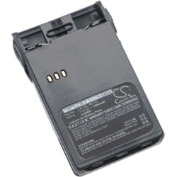 Vhbw - 1x Batterie compatible avec Midland G14, PR-2216, CT-710 radio talkie-walkie (1200mAh, 7,4V, Li-ion) - avec clip de ceinture