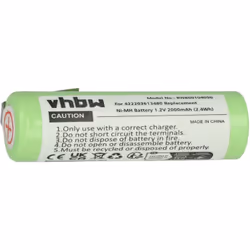vhbw - the clever way - Batterie de rechange de haute qualité avec une grande autonomie et compatible avec votre rasoir ou to ...