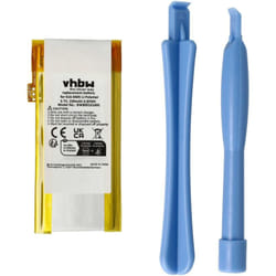 Vhbw - 1x Batterie compatible avec Apple iPod Nano 4G 16G, 4th 4GB, 4th 8GB, 4G A1285 lecteur de musique MP3 (230mAh, 3,7V, Li-polymère)