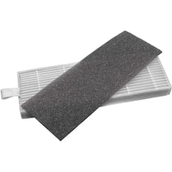 Vhbw - Lot de filtres compatible avec Zaco A4, A4s, A6, A6s aspirateur-robot - 2x filtres de rechange (filtre hepa, filtre en mousse)