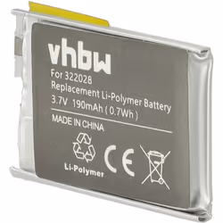 vhbw - the clever way - Batterie de rechange de haute qualité et compatible avec une grande autonomie et compatible avec votr ...