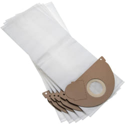 Vhbw - 5 sacs microfibres non tissées compatible avec Kärcher k 2111, k 2301, k 4000, k 4000 Plus, k 4000 te, s 4125 aspirateur 49.4cm x 17.2cm