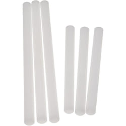 6x Porte-verres compatible avec tous les lave-vaisselles courants - Set (3x court & 3x long) de support universel emboîtable, plastique, blanc - Vhbw