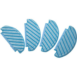 Vhbw - Lot de 4 lingettes compatible avec Ecovacs Deebot Ozmo T8 Aiv aspirateur robot - lingette pour lavage des sols