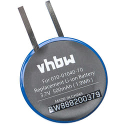 Vhbw - Batterie compatible avec Garmin Fenix 1, 2 smartwatch montre connectée bracelet fitness (500mAh, 3,7V, Li-ion)
