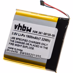 - Batterie rechargeable de haute qualité avec une grande autonomie et compatible avec GPS vélo (compteur de bicyclette) (vous ...