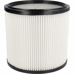 Filtre plissé compatible pour votre aspirateur industriel, pour aspiration à sec ou humide - Finition sur mesure pour changem ...