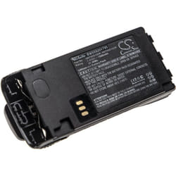 vhbw Batterie compatible avec Motorola GP329 EX, GP340 EX, GP380 EX, GP340 ATEX, GP380 ATEX radio talkie-walkie (1500mAh, 7,4V, Li-ion)
