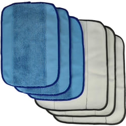 Vhbw - 6x compatible avec iRobot Braava 380, 390, 380T, 390T, 321, 320 aspirateur robot - lingette pour lavage, lingette sèche