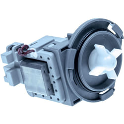 Pompe de vidange pour diverses lave-vaiselles par ex. compatible avec Beko, Bauknecht, Whirlpool - Vhbw