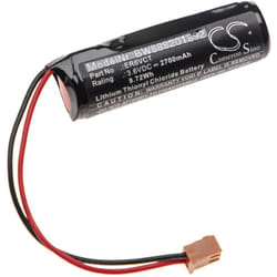 Vhbw - Pile compatible avec Toshiba LS14500-PR-M, ER6VCT plc Contrôleur Logique Programmable (2700mAh, 3,6V, Li-SOCl2)
