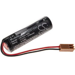Pile compatible avec Mitsubishi CR3-535M, CR3, M600, M500, CR2A, CR2-532M, CR2, CR1 système de contrôle (2700mAh, 3,6V, Li-SOCl2) - Vhbw