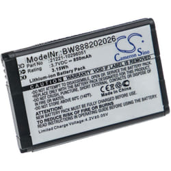 Vhbw - Batterie compatible avec blu rcu, Bluetooth Remote, SGI-WL200AP, WL200AP télécommande remote control (850mAh, 3,7V, Li-ion)
