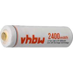 Pile rechargeable aa mignon (aa) pour divers appareils (650mAh, 1,5V, Li-ion) - Vhbw