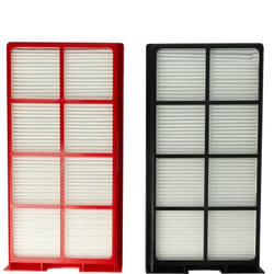 Lot de filtres compatible avec Zehnder ComfoAir 225, 200 appareil de ventilation - Filtre à air G4 / F7 (2 pcs), Blanc / Rouge / Noir - Vhbw