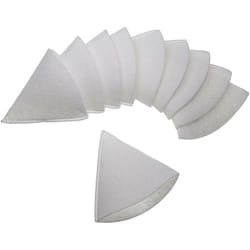 10x Filtres coniques pour ventilation, vmc par ex. compatible avec Helios, Maico, Pluggit, Zehnder - Filtre d'évacuation G4, dn 100, blanc - Vhbw