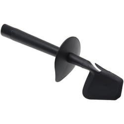 Spatule compatible avec Vorwerk Thermomix TM31, TM5, TM6 robot culinaire - Grattoir, noir - Vhbw