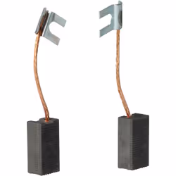vhbw - the clever way Balais de charbon robustes pour appareil électrique - Dimensions : 6,35 x 10 x 17 mm Les balais de char ...