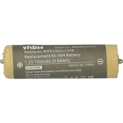 Vhbw - Batterie compatible avec Panasonic ER230, ER2301, ER2302 rasoir tondeuse électrique (700mAh, 1,2V, NiMH)