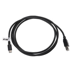 vhbw Câble USB C vers USB B pour imprimante scanner - Adaptateur 15 m noir