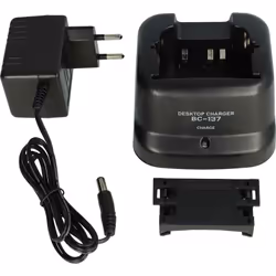 vhbw - the clever way Chargeur de haute qualité pour les batteries de radio - Alimentation via le câble livré Avec ce chargeu ...