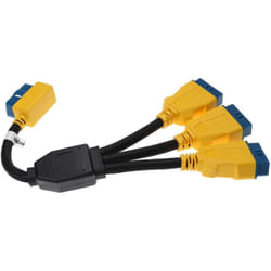 Vhbw - Adaptateur OBD2 port OBD2 16 broches vers 3x OBD2 (m) 16 broches pour voitures - 35 cm