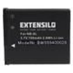 EXTENSILO Batterie compatible avec Canon PowerShot A2200 A3000 IS A3000IS A3100IS appareil photo reflex numérique (700mAh
