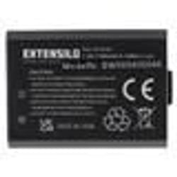 EXTENSILO Batterie compatible avec Canon EOS 2000D 4000D 1200D 1100D 1300D appareil photo reflex numérique (1100mAh 74V