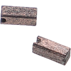 2x Balais de charbon pour moteur 5 x 4 x 2mm compatible avec Märklin 60760, 60941, 60943, 60944 locomotive, moteurs de train - Vhbw
