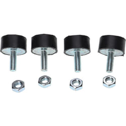 Vhbw - 4x Amortisseurs de vibrations pour poste à souder, compresseur d'air, pompe, moteur, etc. - Pieds M8 universel en caoutchouc, avec écrous
