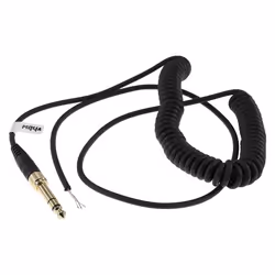 vhbw Câble audio AUX compatible avec Beyerdynamic DT 770 DT 770 Pro casque - Avec prise jack 35 mm vers 63 mm 100 - 300 cm